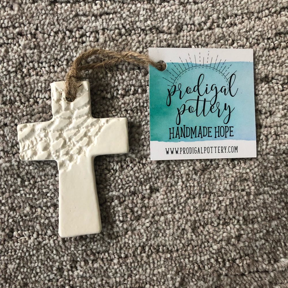 prodigal pottery cross